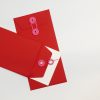 Envelope DL C/fio Vermelho