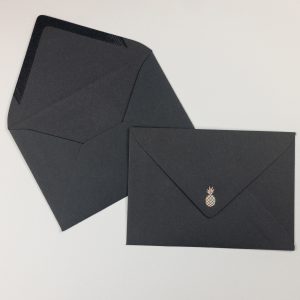 Envelope Cinza Escuro Ananás